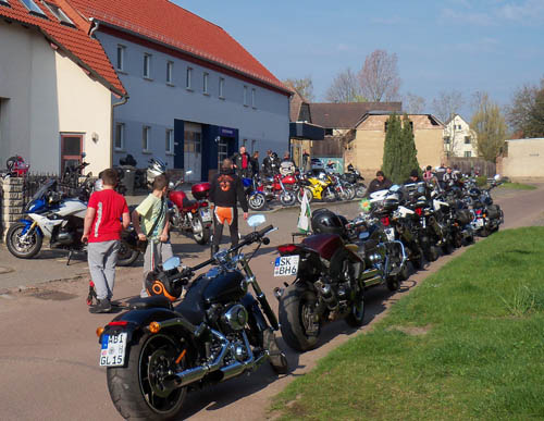 Bikertreffen 2016 in Mötzlich Bild 1 von Edda Gießler