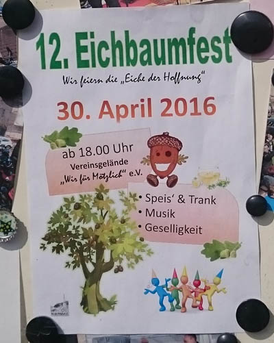 12. Eichbaumfest in Mötzlich