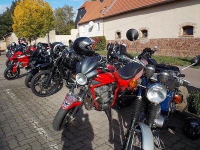 Motorräder Bikertreffen in Mötzlich