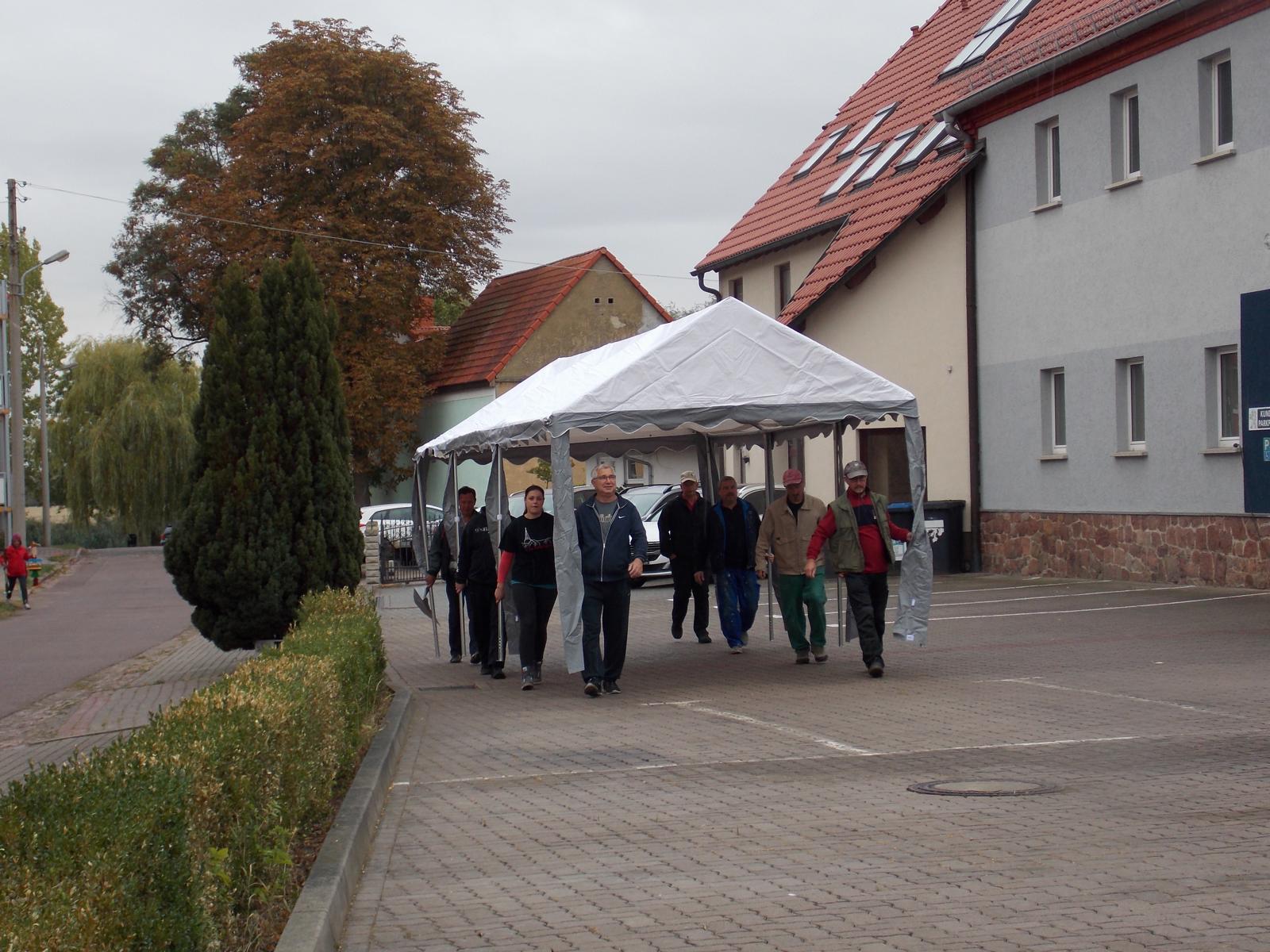 Vorbereitungen für das Erntedankfest 2018