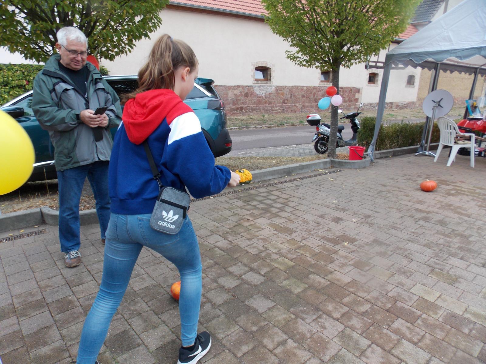 Kürbislaufen für Kinder