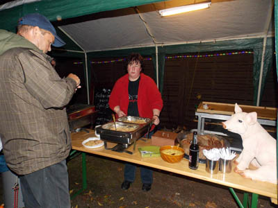 Leckere Kartoffelpuffer zum Kartoffelfest 2017 in Mötzlich