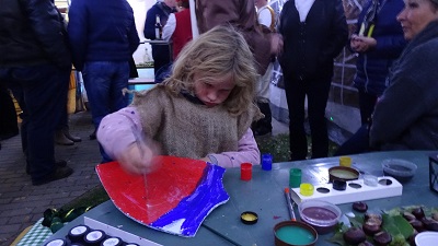 Auch für die Kinder gab es einiges zu entdecken auf unserem Mittelalterfest in Mötzlich