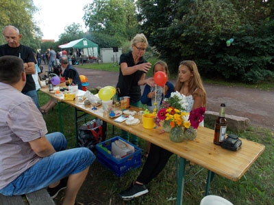 Teichfest 2016 Kinderbasteln